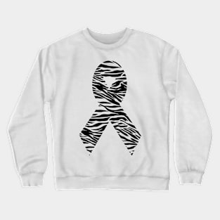 Rare Disease Ribbon Crewneck Sweatshirt